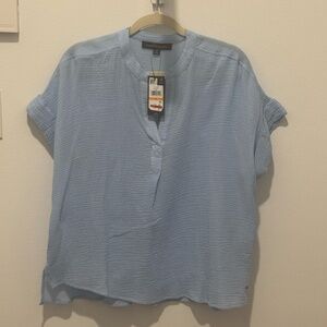 Tommy HIlfiger short sleeve crepe top